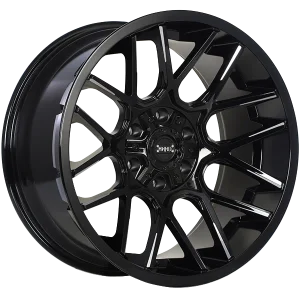 Ruffino HARD – Tactical – Black – 20″x10″ -12mm – Summer Wheels – RUF4920002